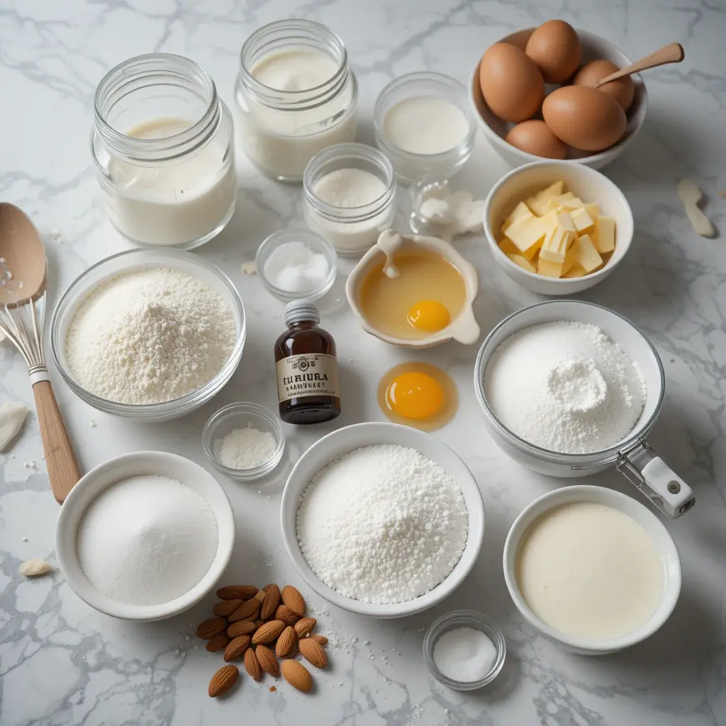 Almond Vanilla Cake