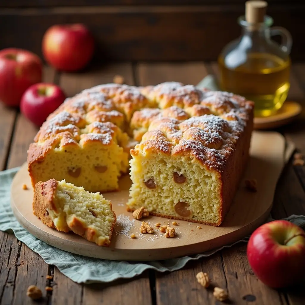 Apple Cake Olive Oil
