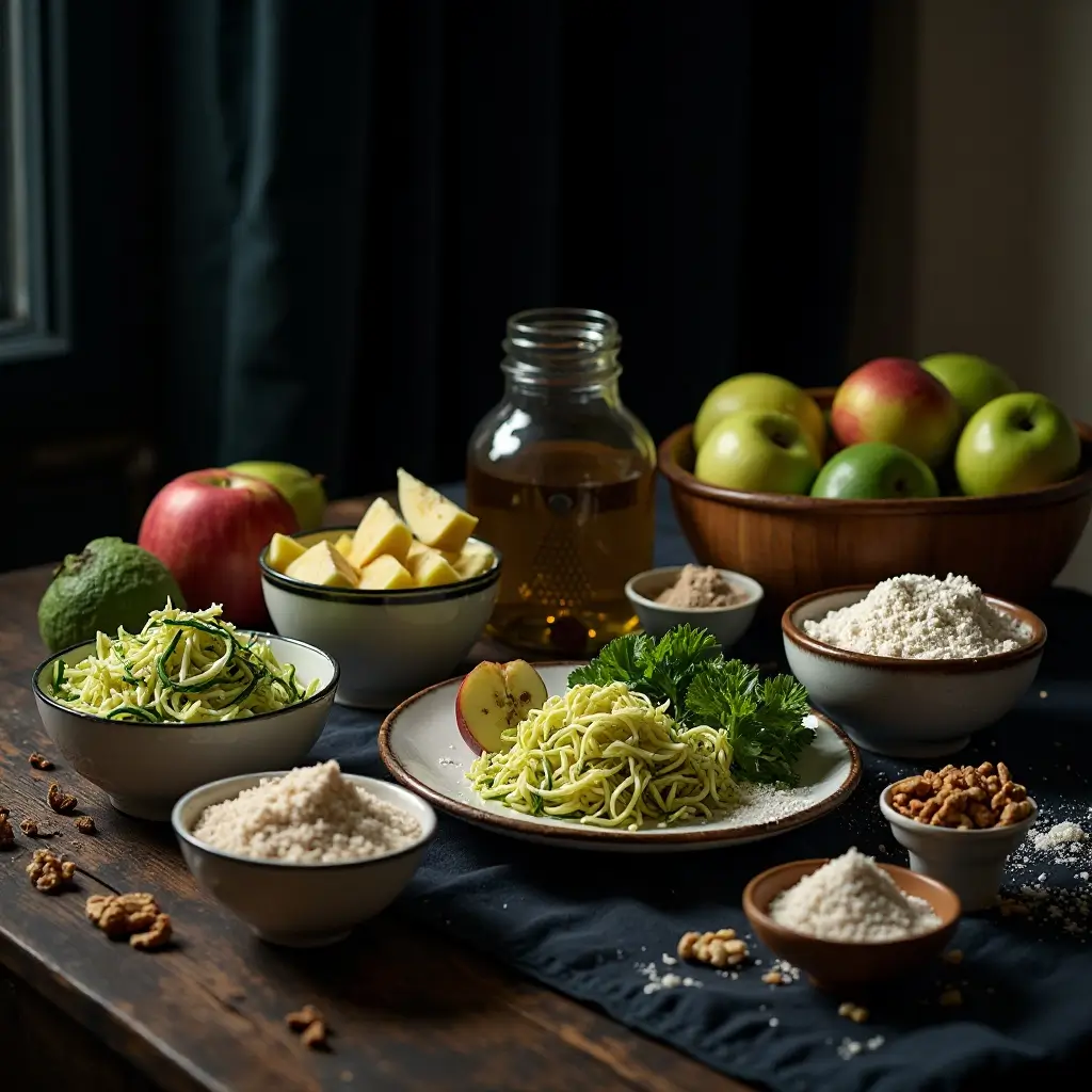 Apple Zucchini Cake