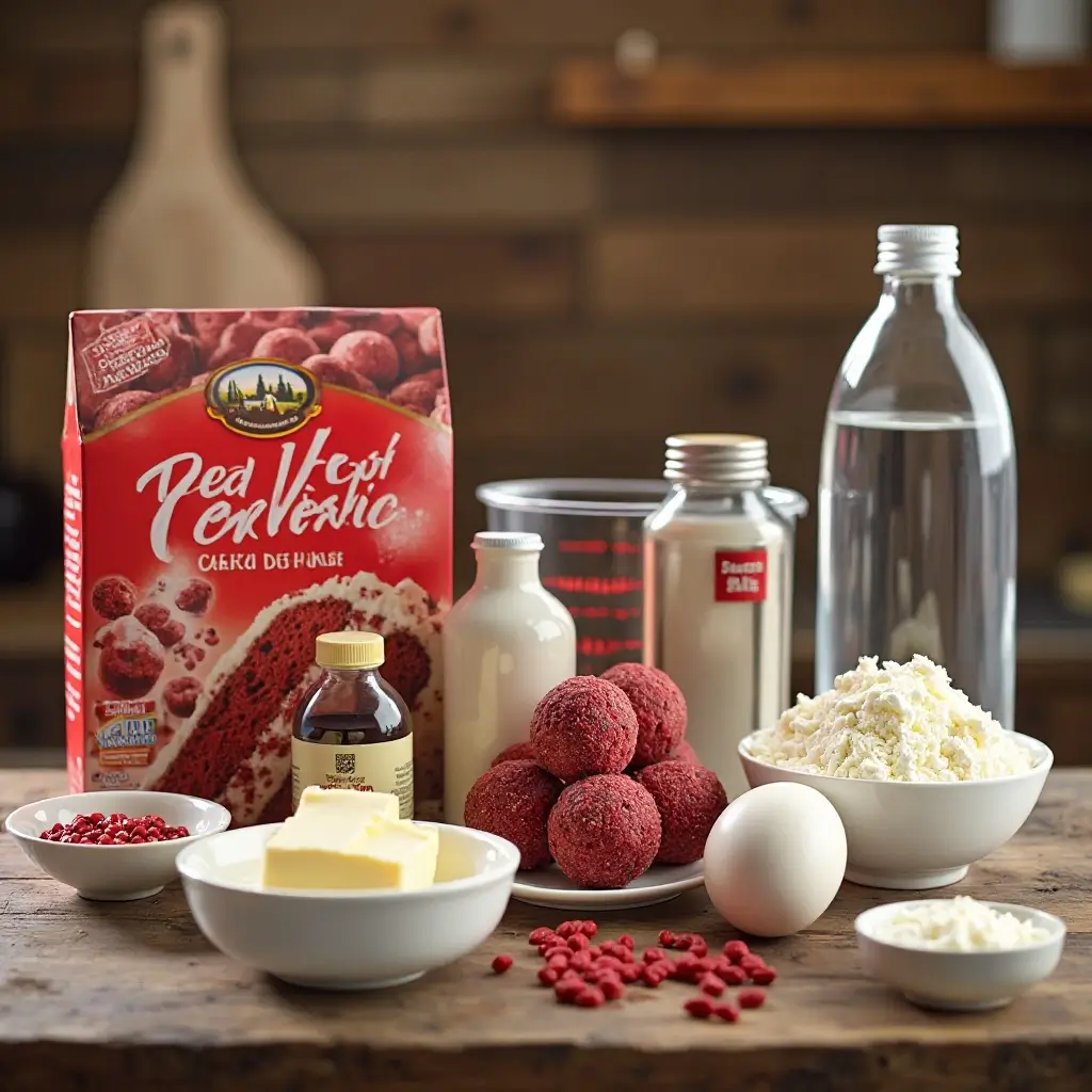 Red Velvet Cake Balls