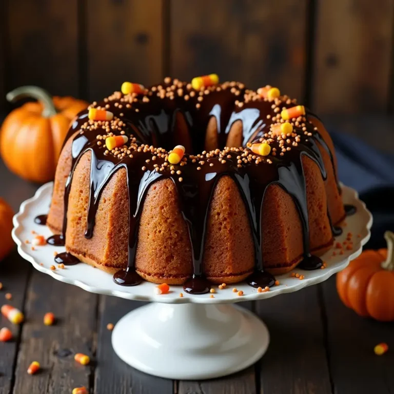 Halloween Bundt Cake