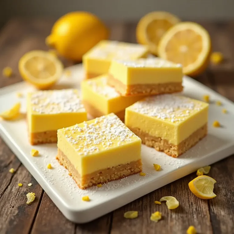 Lemon Cake Mix Bars