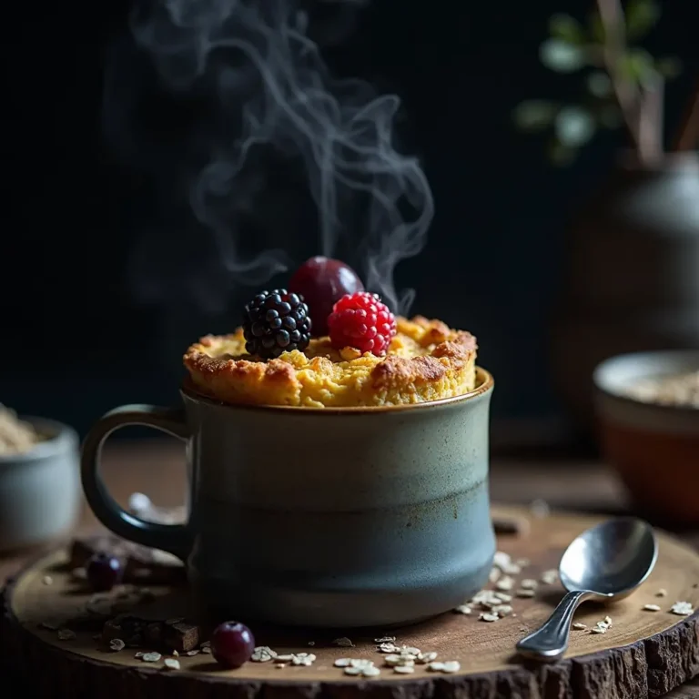 Mug Cake de Avena