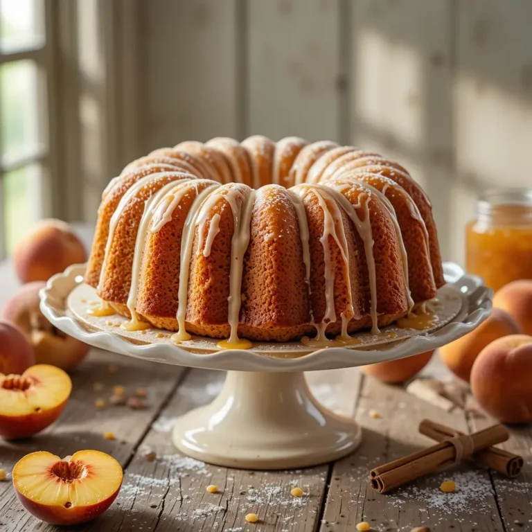 Peach Bundt Cake