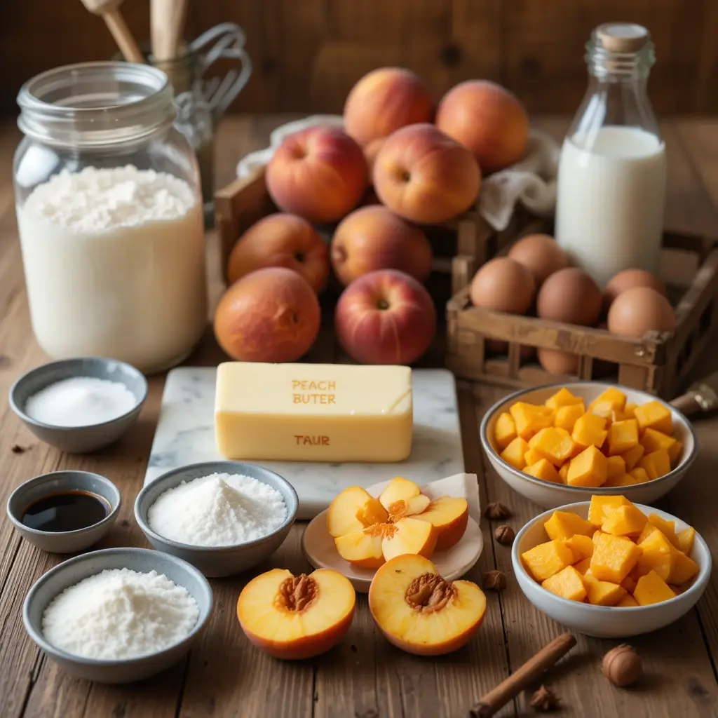 Peach Bundt Cake