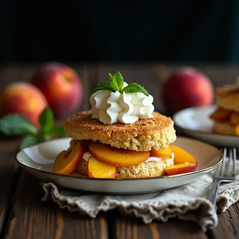 Peach Shortcake