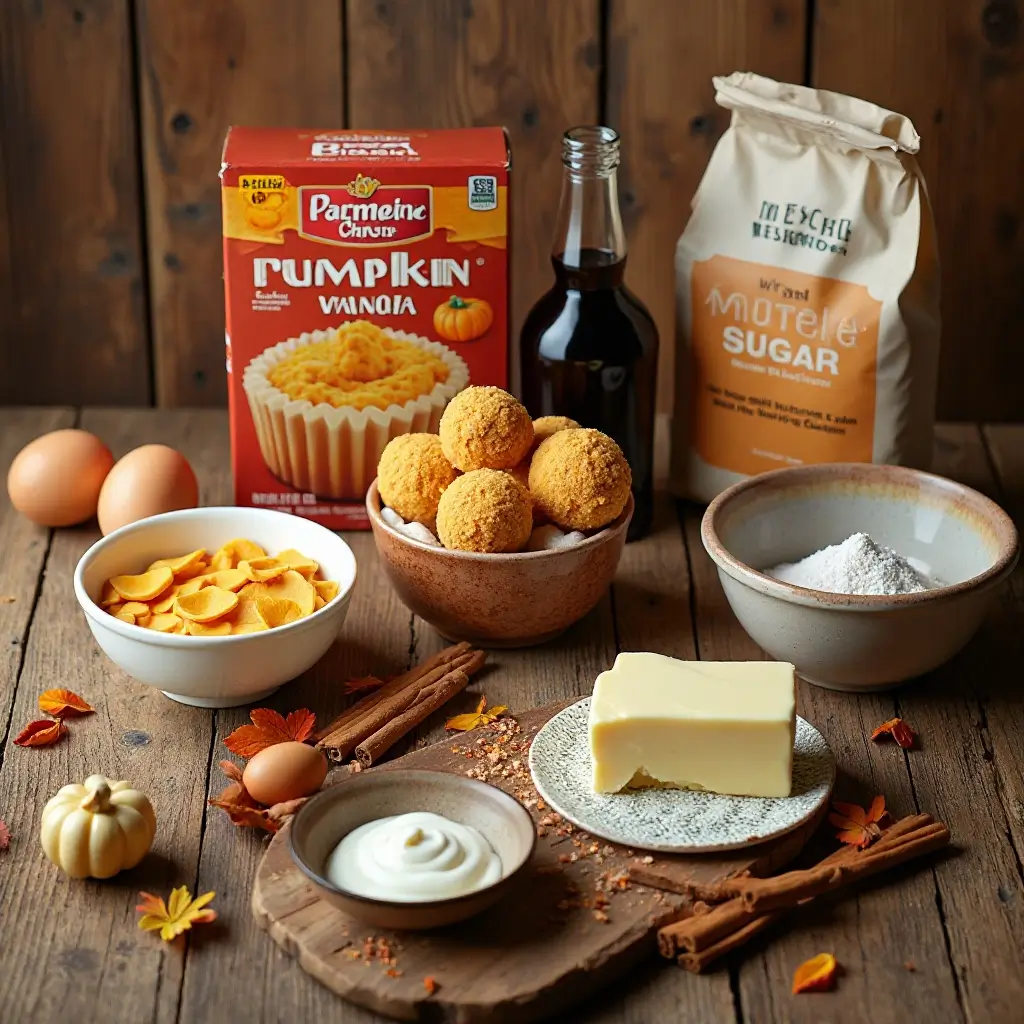 Pumpkin Cake Balls