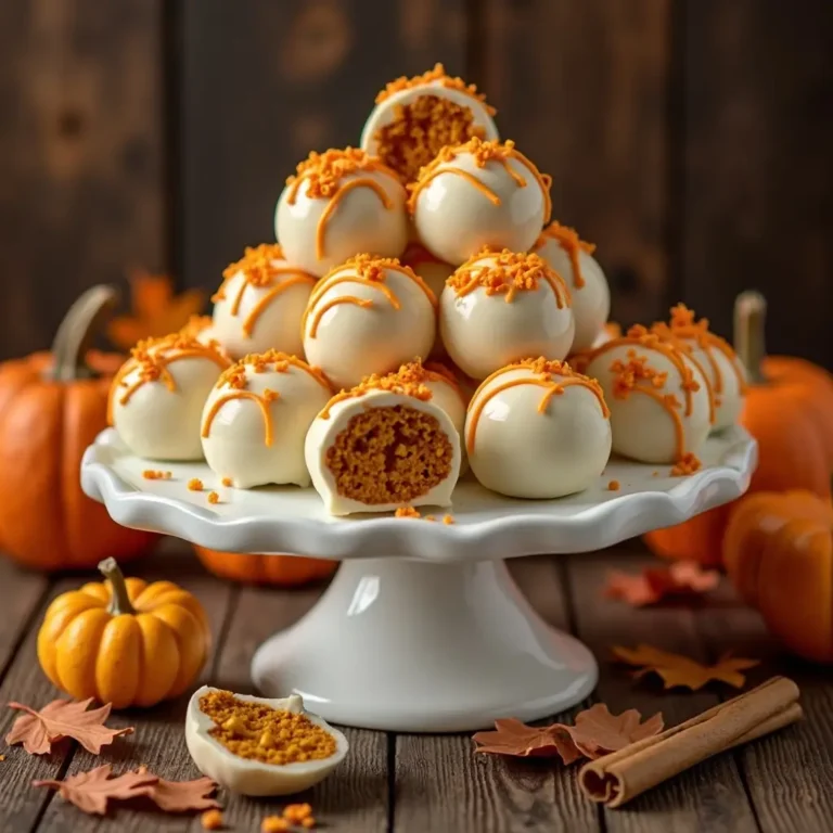Pumpkin Cake Balls