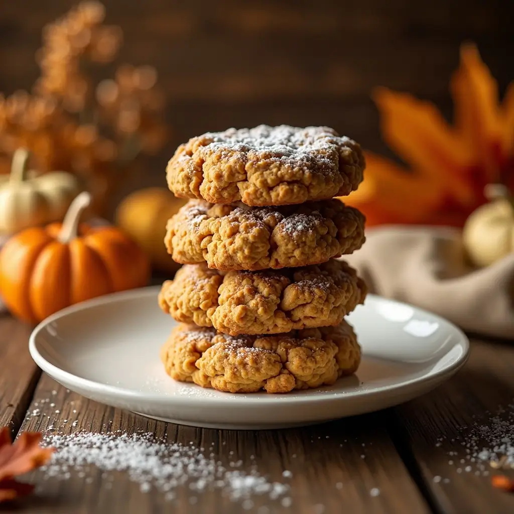Pumpkin Spice Cake Cookies