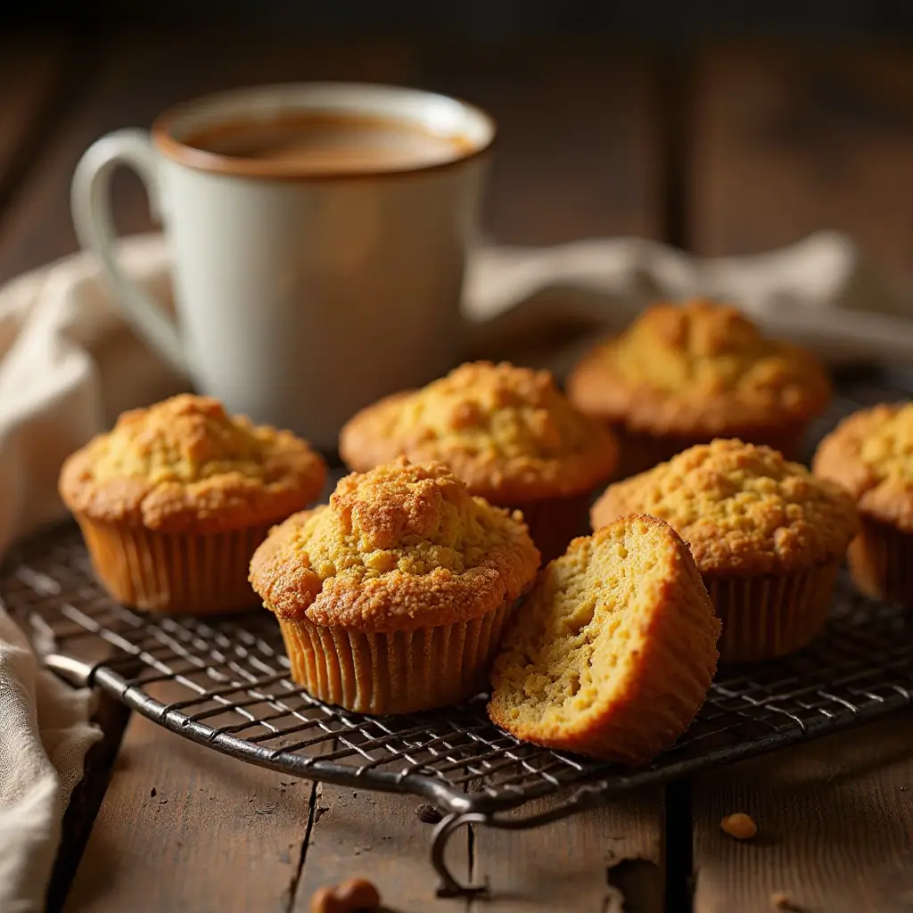 Pumpkin Spice Cake Mix Muffins
