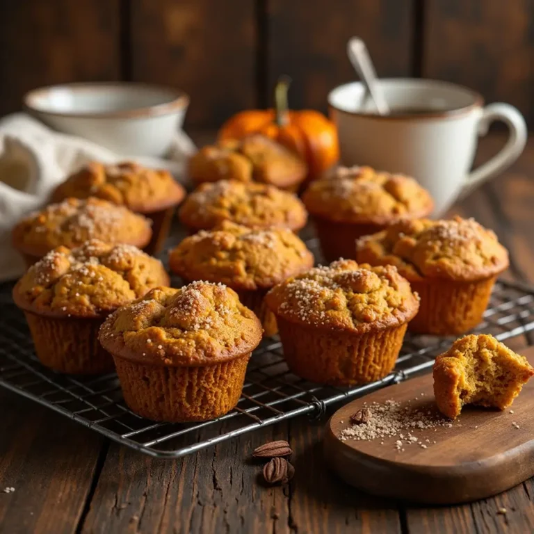Pumpkin Spice Cake Mix Muffins