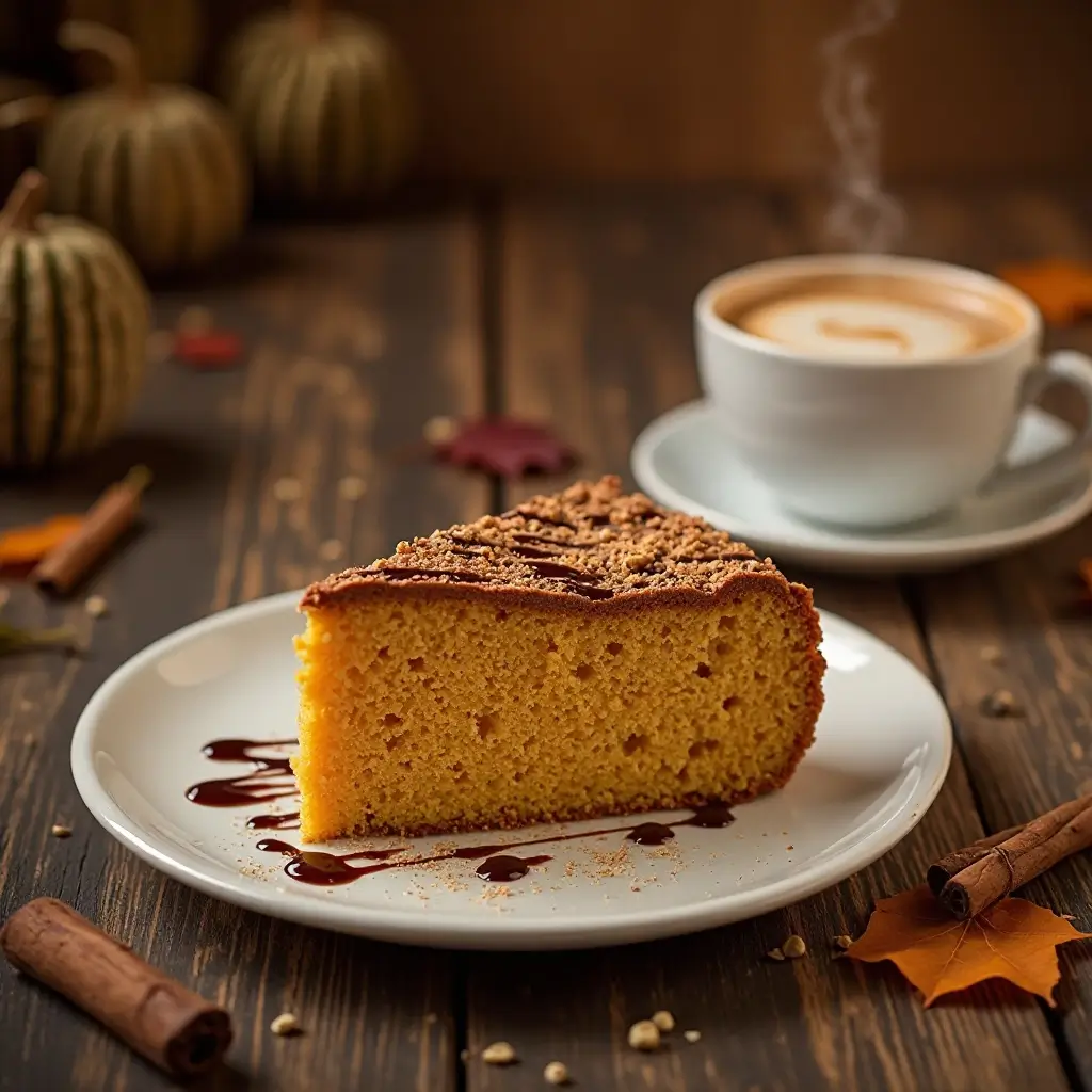Pumpkin Spice latte Cake