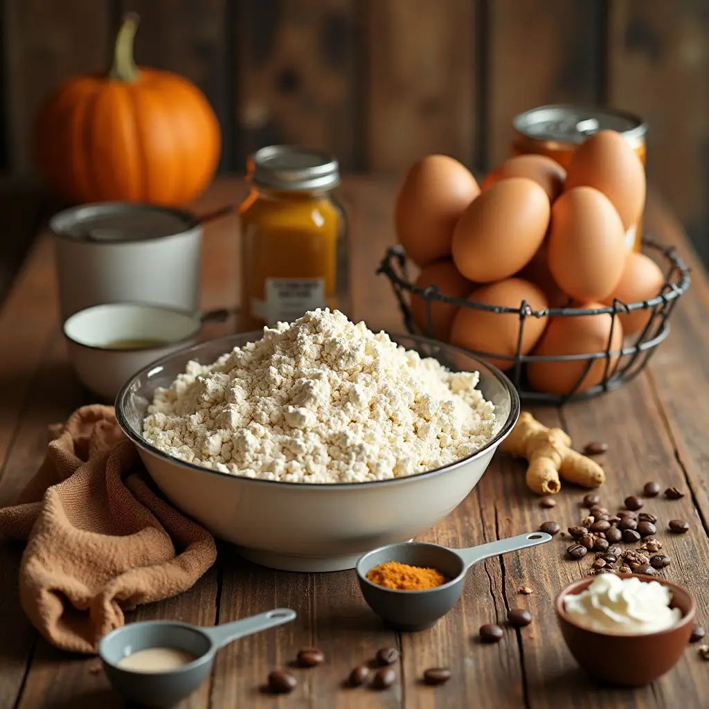 Pumpkin Spice latte Cake
