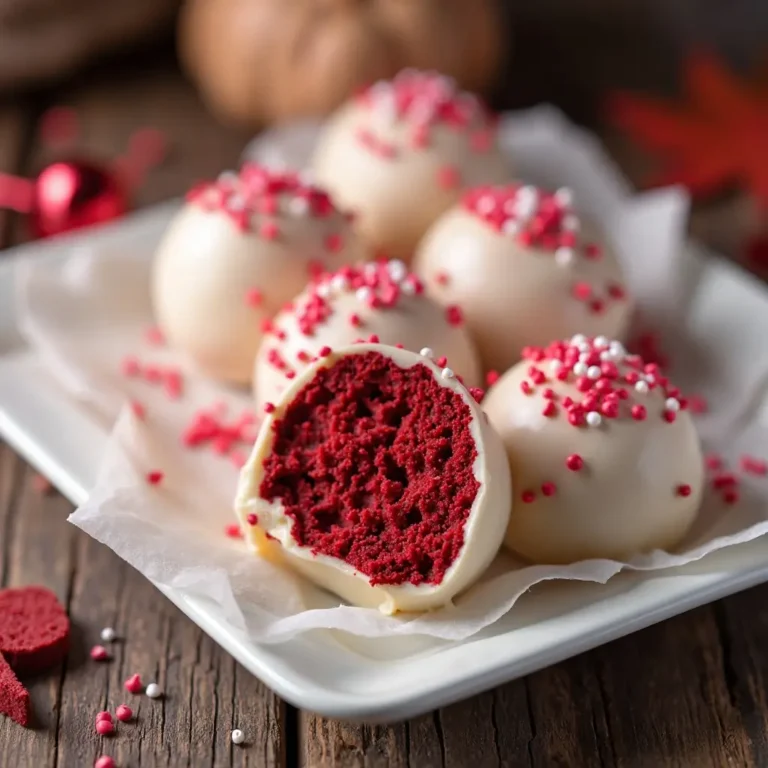 Red Velvet Cake Balls