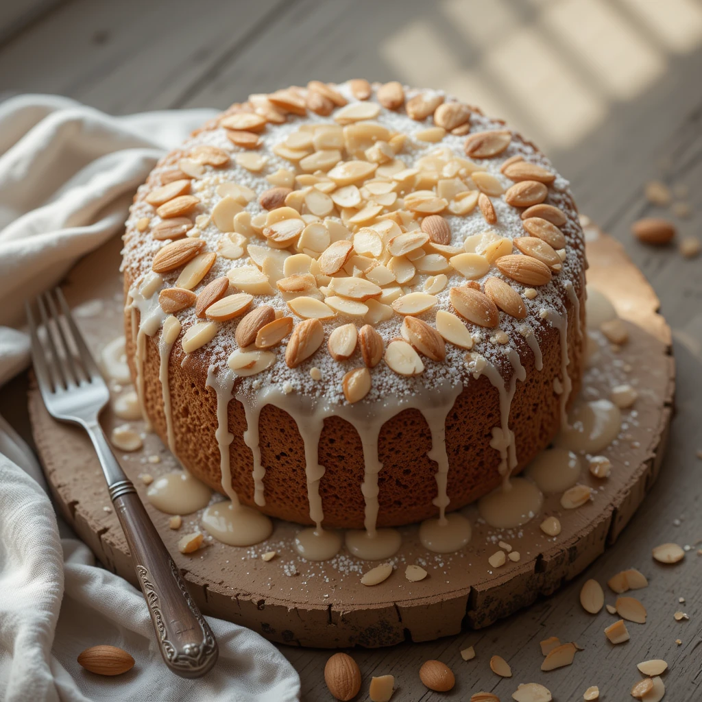 Almond Vanilla Cake