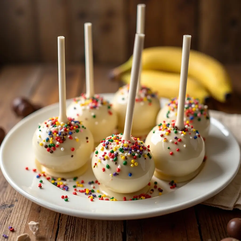 Banana Cake Pops