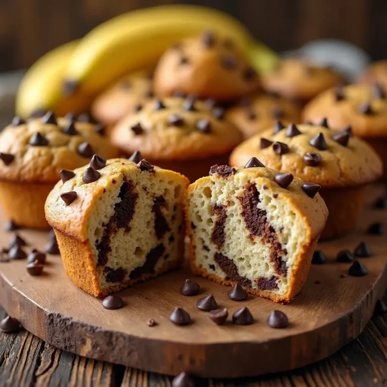 Banana Chocolate Muffins