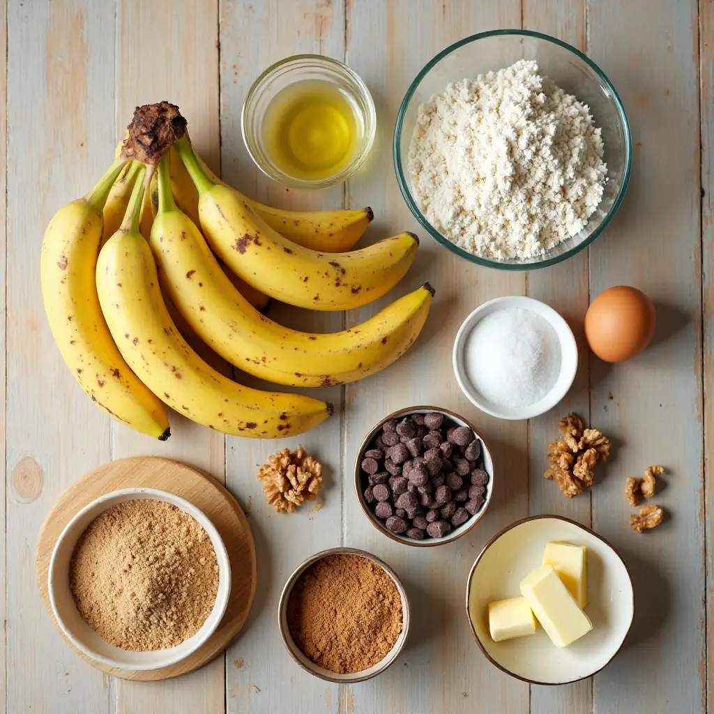 Banana Chocolate Muffins