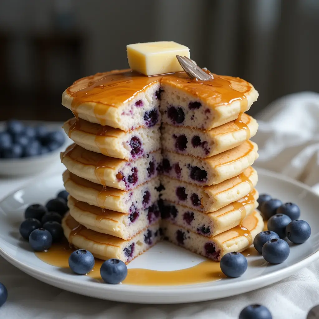 Blueberry Buttermilk Pancakes