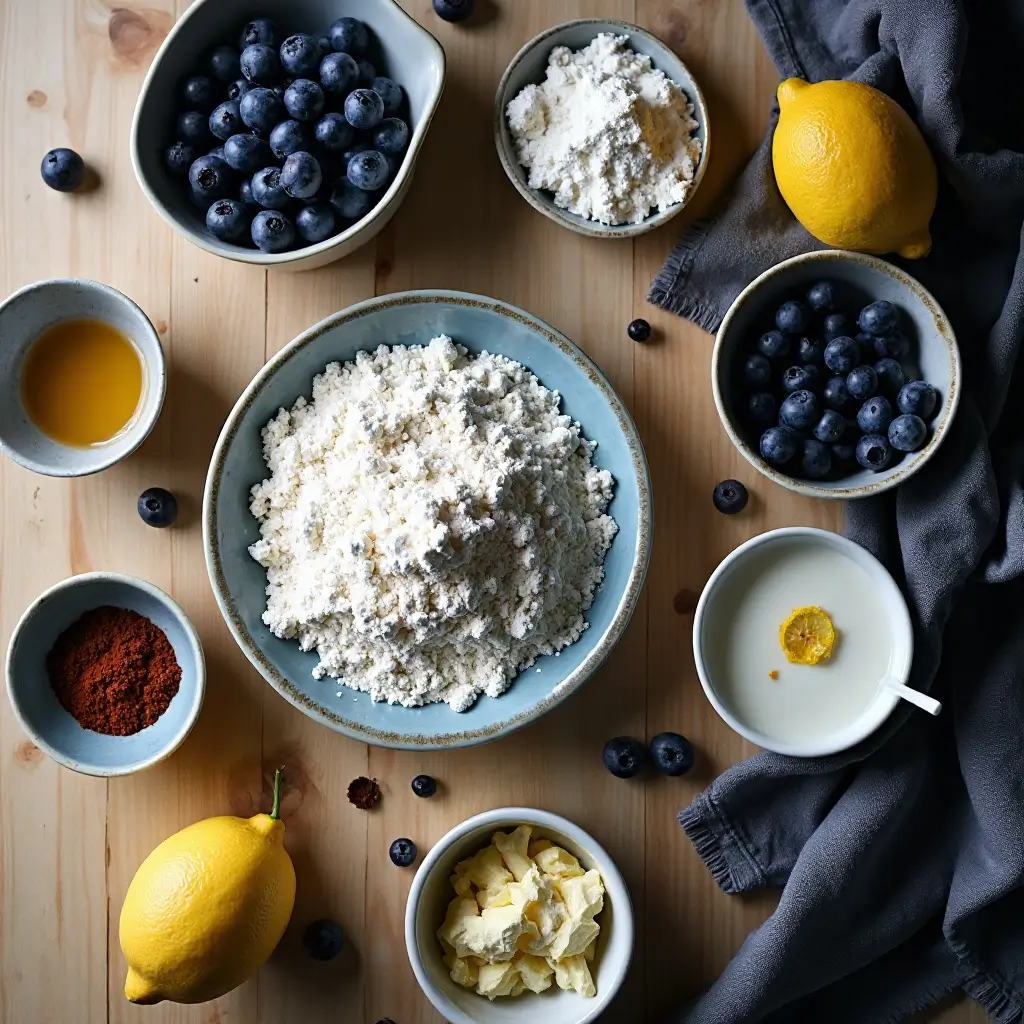 Blueberry Cake Eggless
