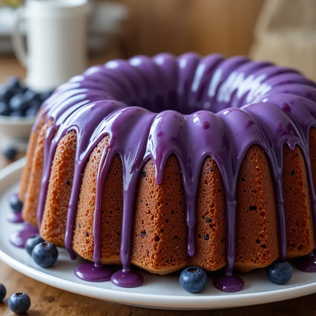 Blueberry Cake Glaze