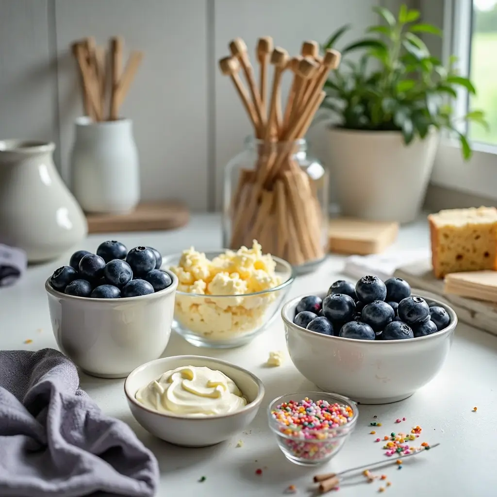 Blueberry Cake Pops