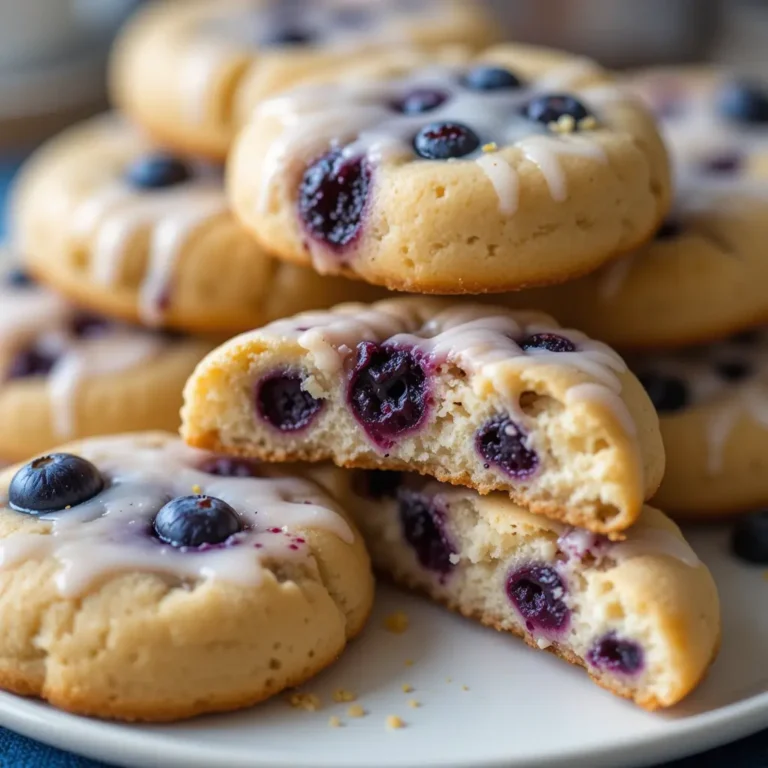 Blueberry Cheesecake Cookies
