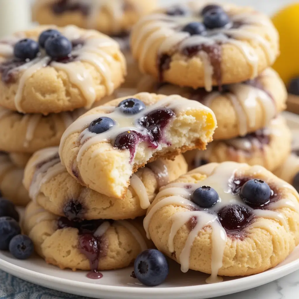 Blueberry Cheesecake Cookies