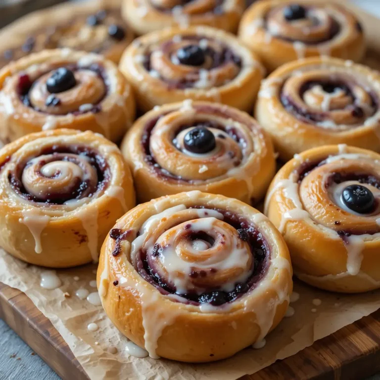 Blueberry Cheesecake Rolls