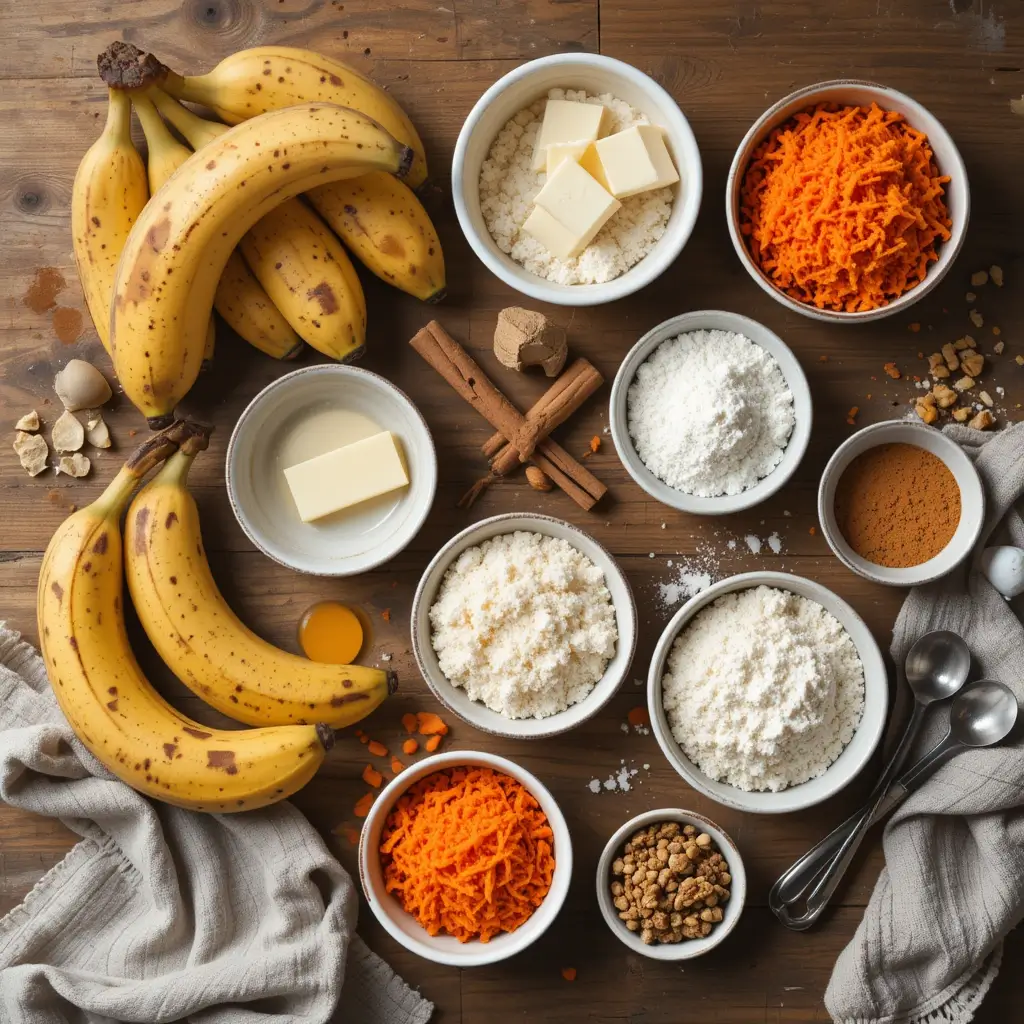 Carrot Cake Banana Bread