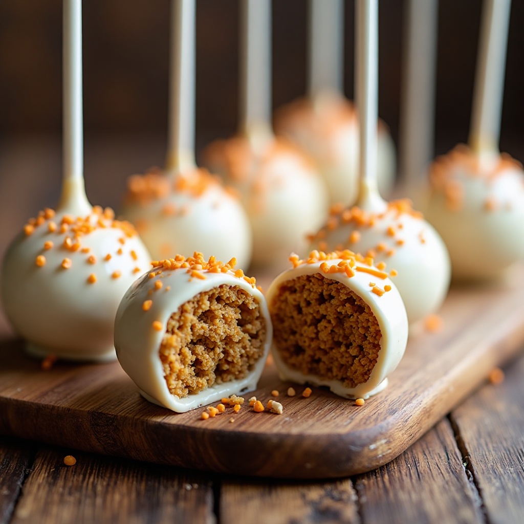 Carrot Cake Pops