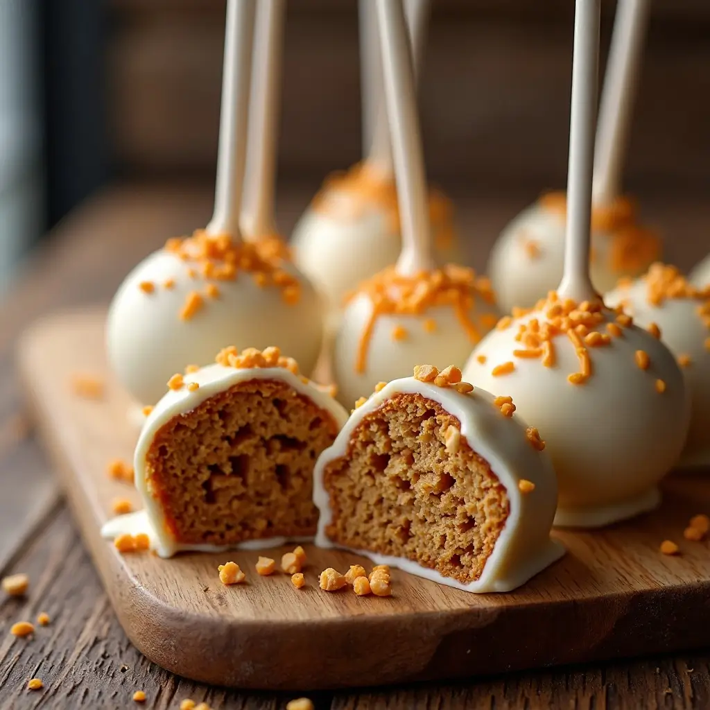Carrot Cake Pops