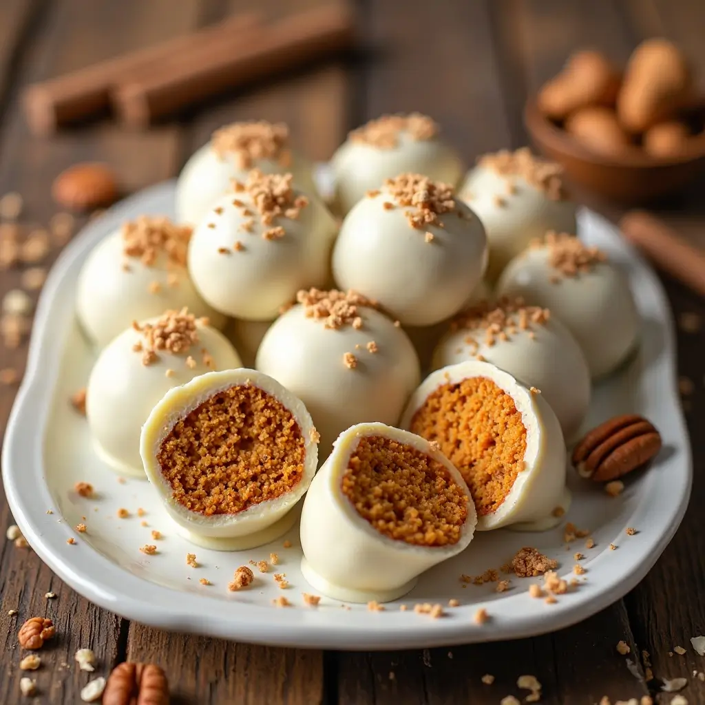 Carrot Cake Truffles