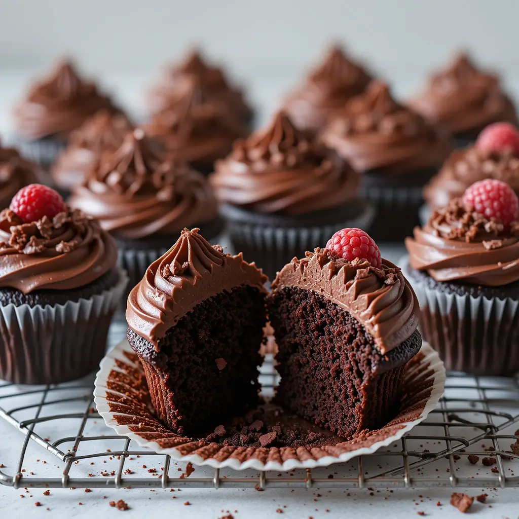 Chocolate Cupcake Eggless