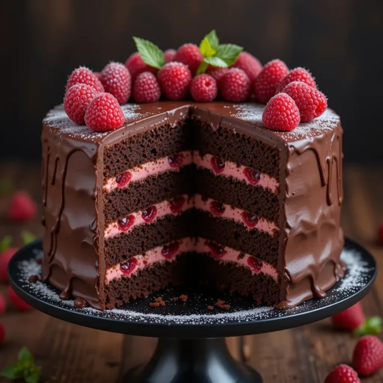 Chocolate and Raspberry Cake