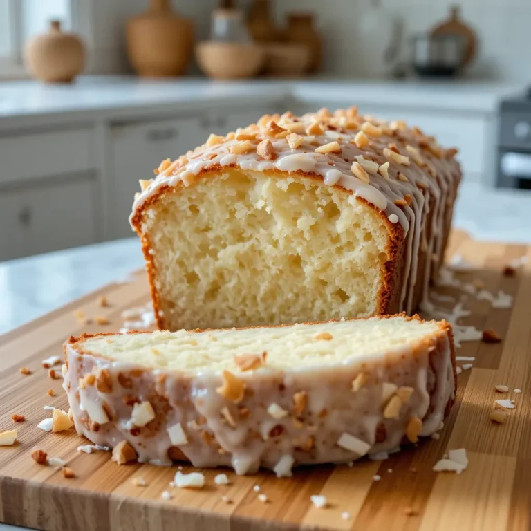 Coconut Cake Loaf