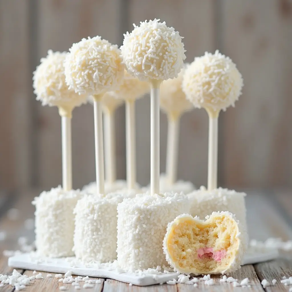Coconut Cake Pops