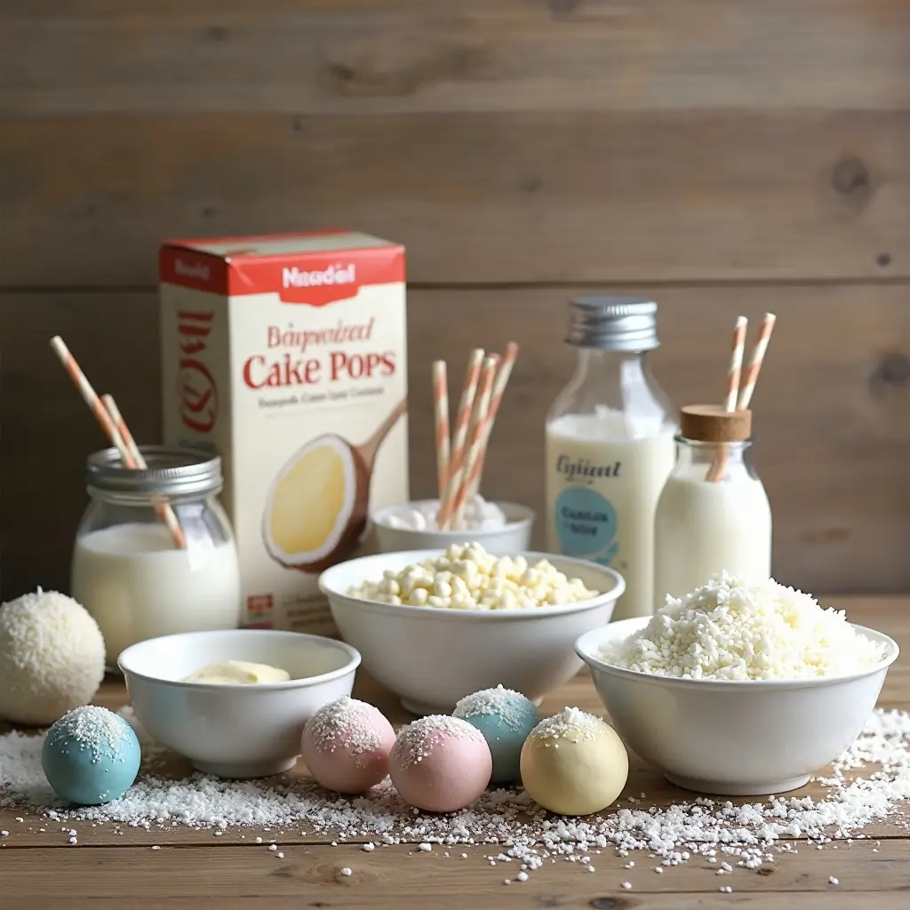 Coconut Cake Pops