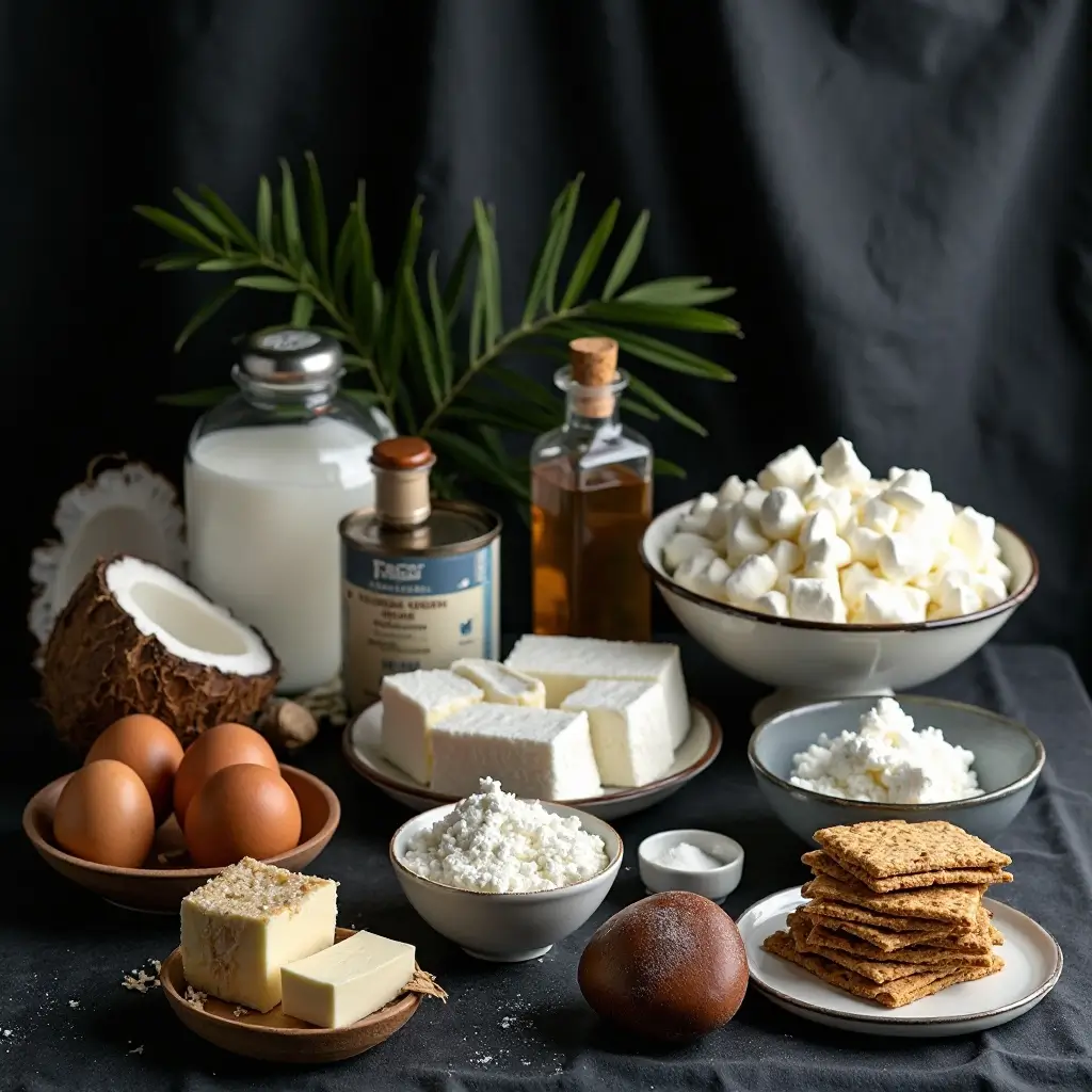 Coconut Cream Cheesecake