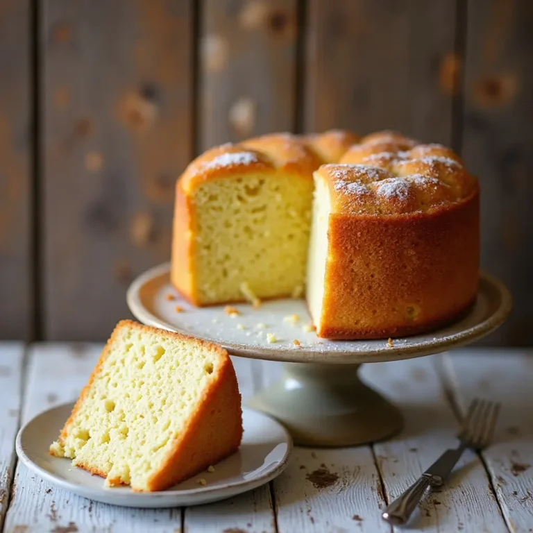 Eggless Vanilla Cake
