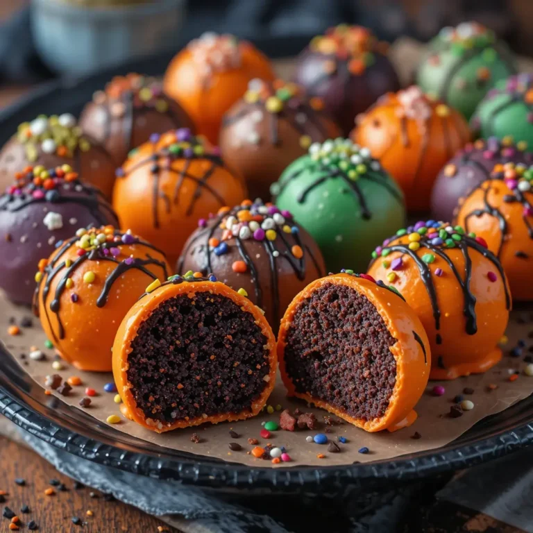 Halloween Cake Balls