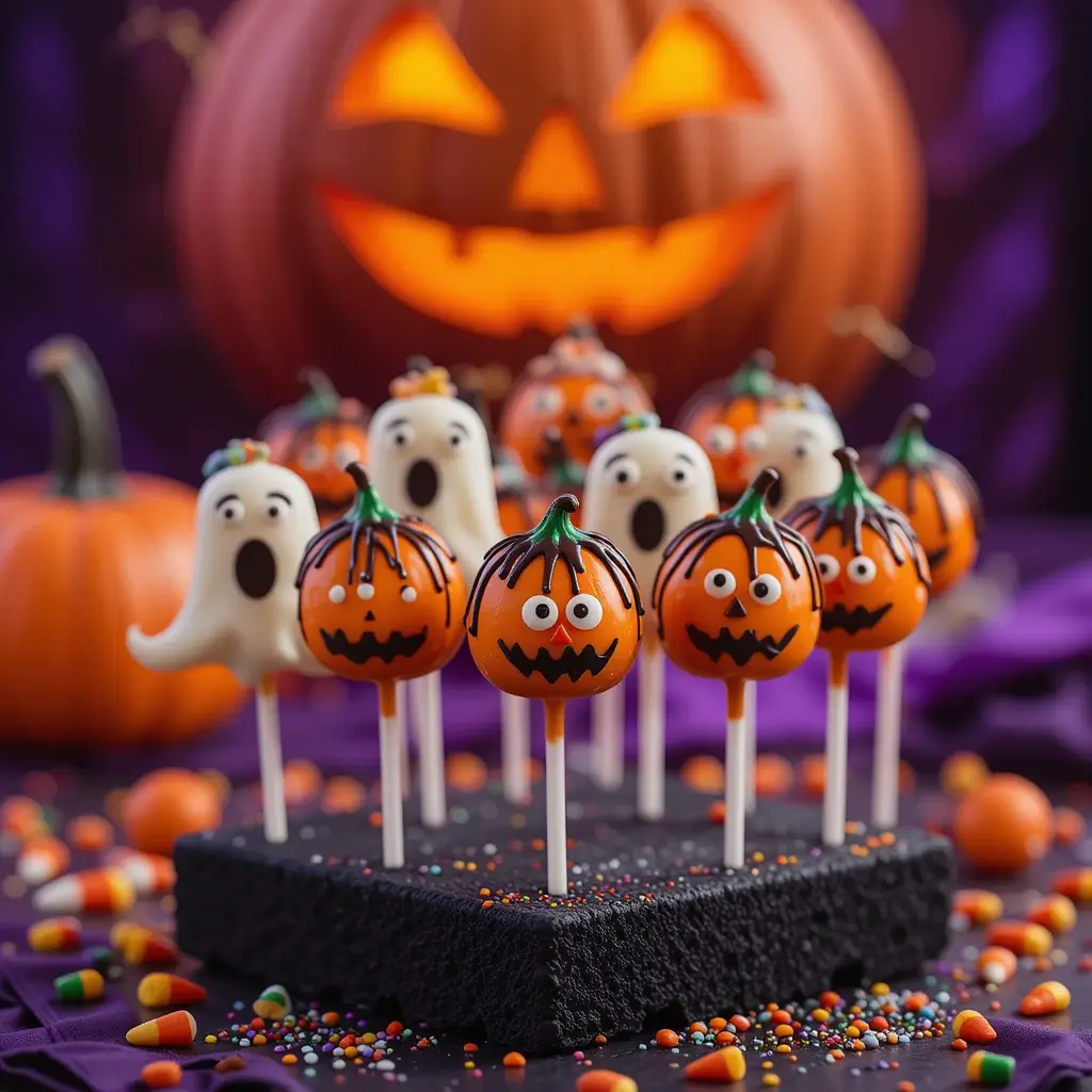 Halloween Cake Pops