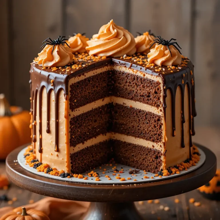 Halloween Drip Cake