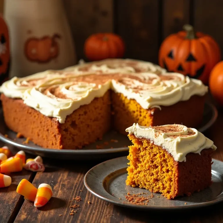 Halloween Pumpkin Cake