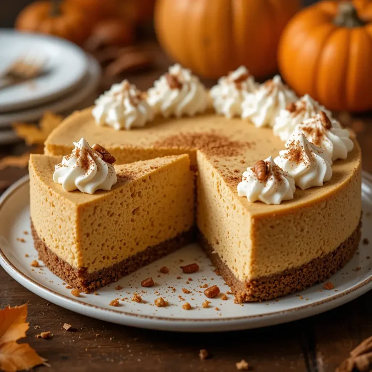 Keto Pumpkin Cheesecake