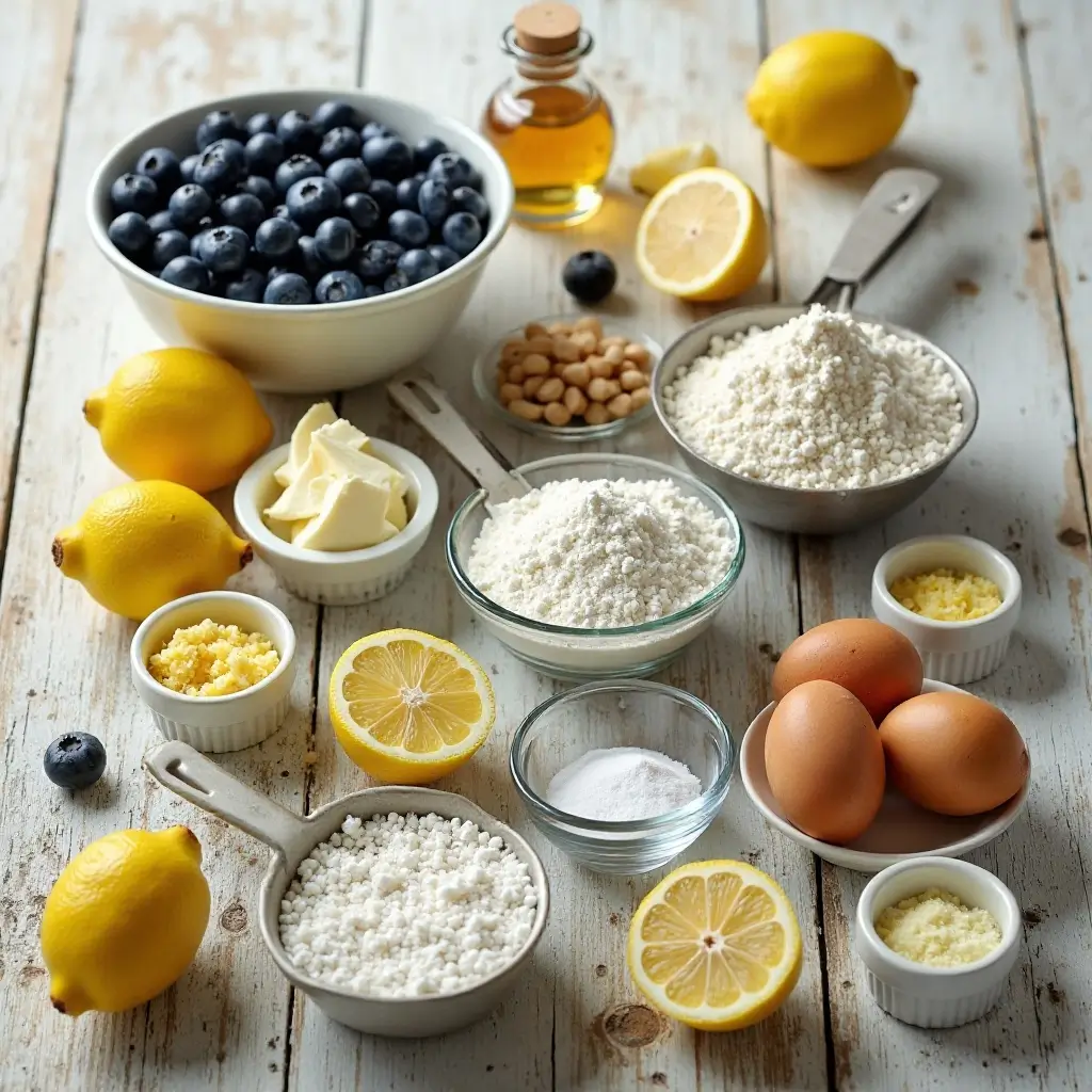 Lemon Blueberry Cupcakes