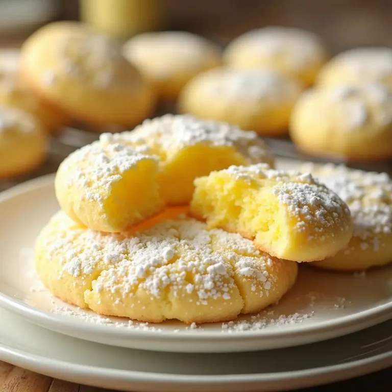 Lemon Cake Cookies