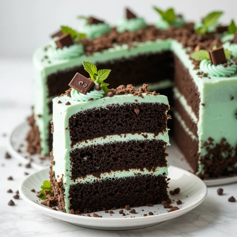 Mint Chocolate Cake