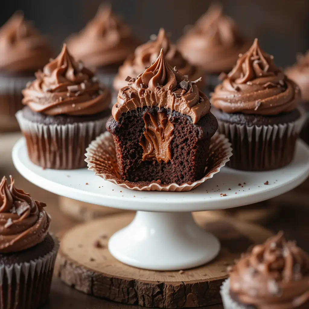 Moist Chocolate Cupcakes