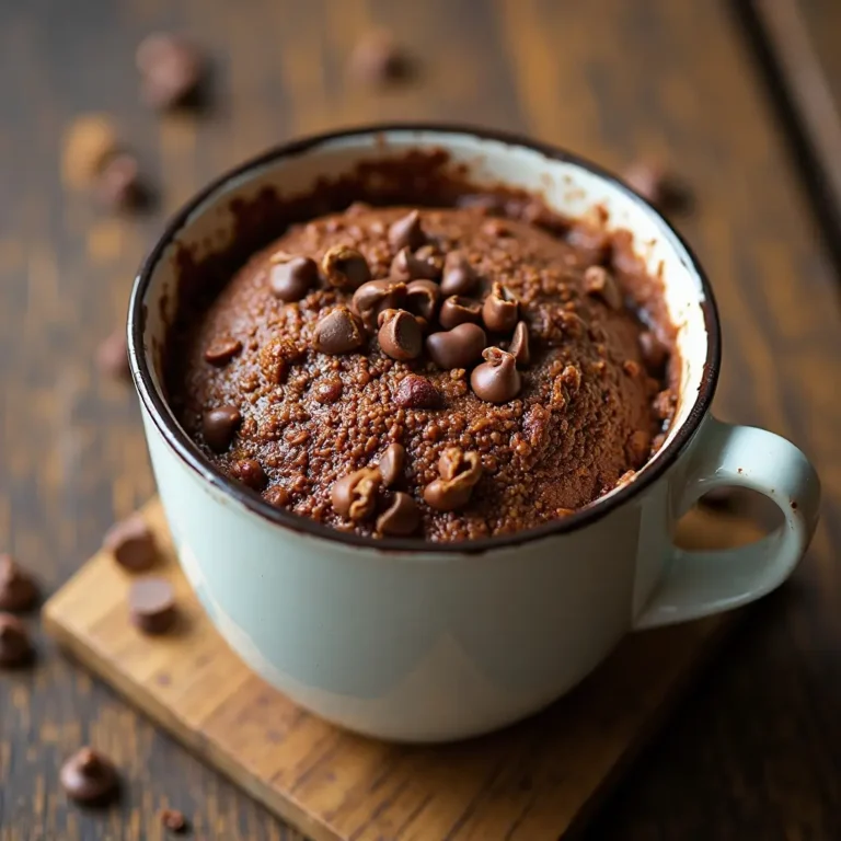 Mug Cake No Flour